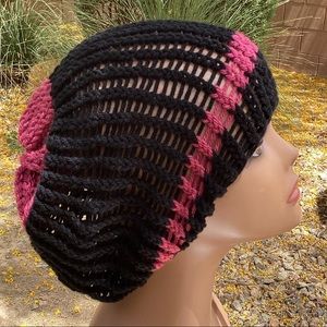 knitted Summer Beanie Handmade New (adult)